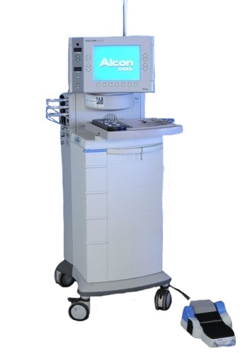 Alcon Legacy 20000 Phaco Machine Alcon LuxOR Surgical Ophthalmic Microscope with ILLUMIN i AMP & Foot Pedal Luxor