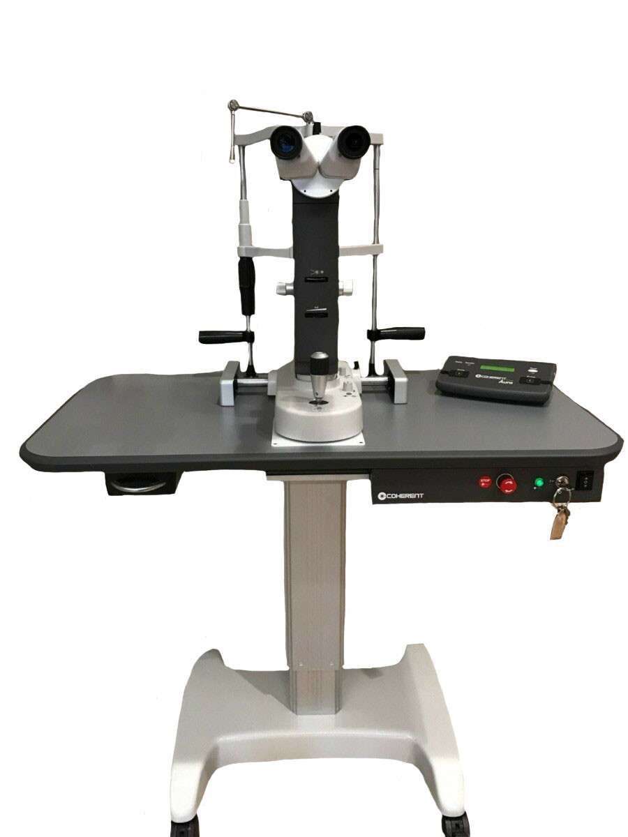 IMG 0908 ZEISS VISULAS Yag II Plus Laser with Power Table and Slit Lamp