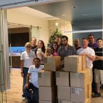 The Laser Locators team gratefully worked together to send 22 packages to military personnel overseas in Afganistan. 150x150 USO Military Care Packages