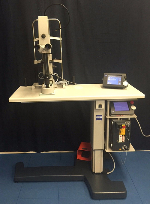 visulas big Coherent 7970 Yag Laser System with Table