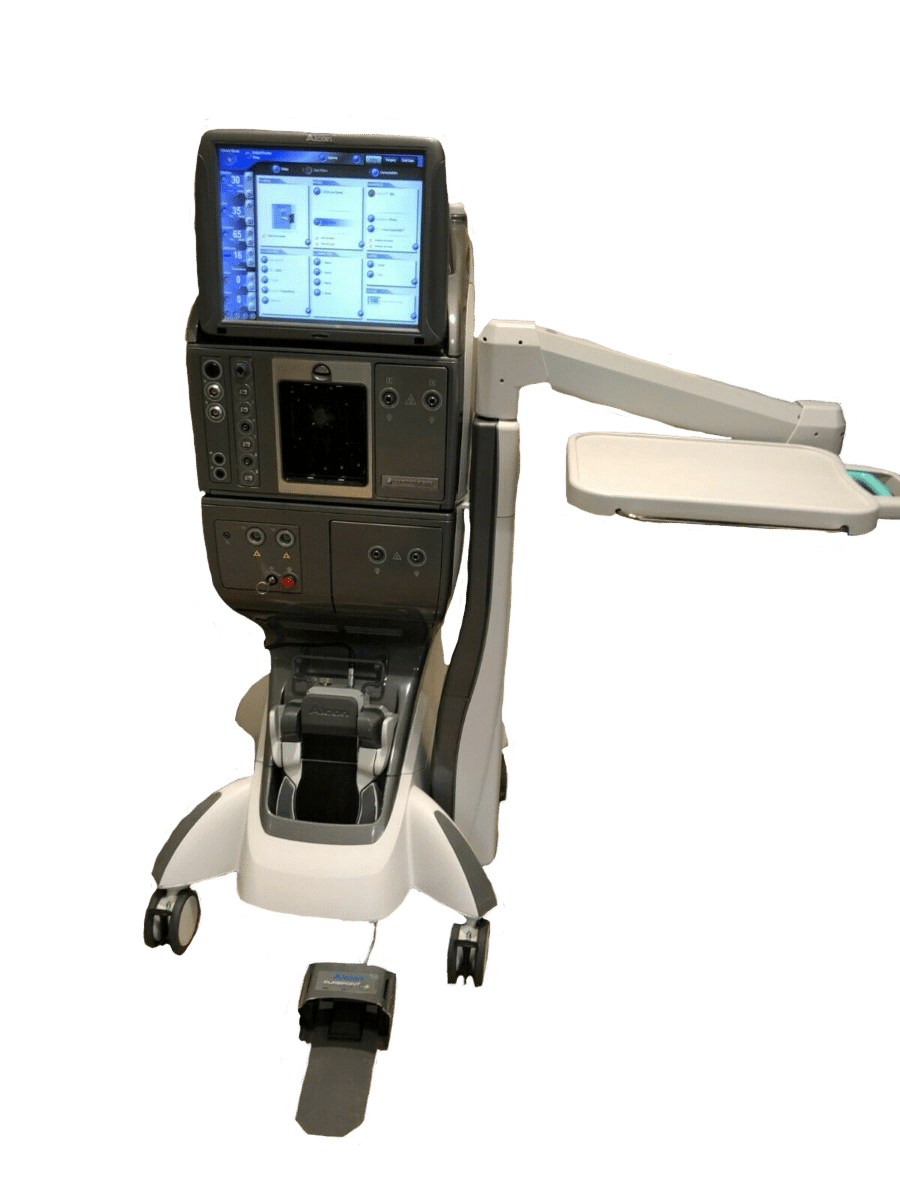 Alcon Constellation Phacoemulsification Vitrectomy System Purepoint Green Laser AP2000USB Combination A Scan and Surgical Pachymeter