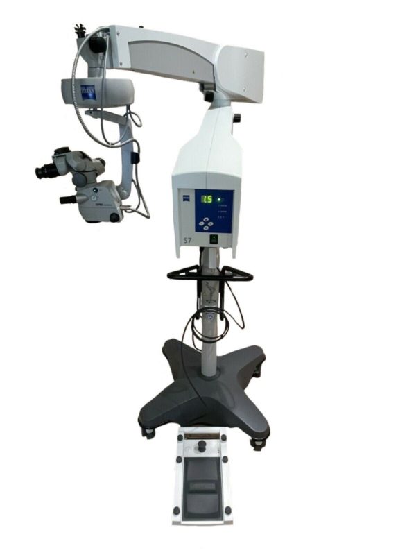 Image from iOS 2 600x800 Carl Zeiss OPMI Lumera Surgical Ophthalmic Microscope on S7 Rolling Stand