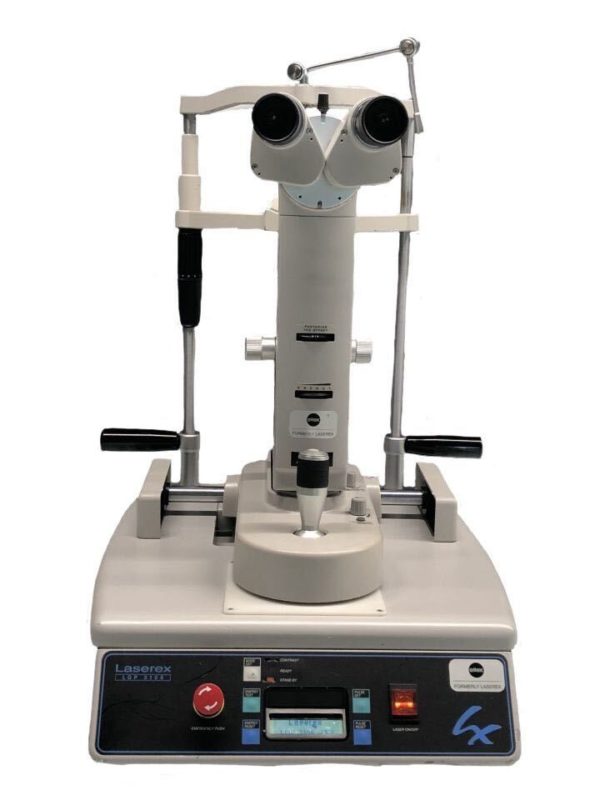 Image from iOS 1 600x800 Refurbished LASEREX Ellex LQP 3106 Ophthalmic Yag Laser with Manual, 1 Year Warranty and Portable Carry Cases.
