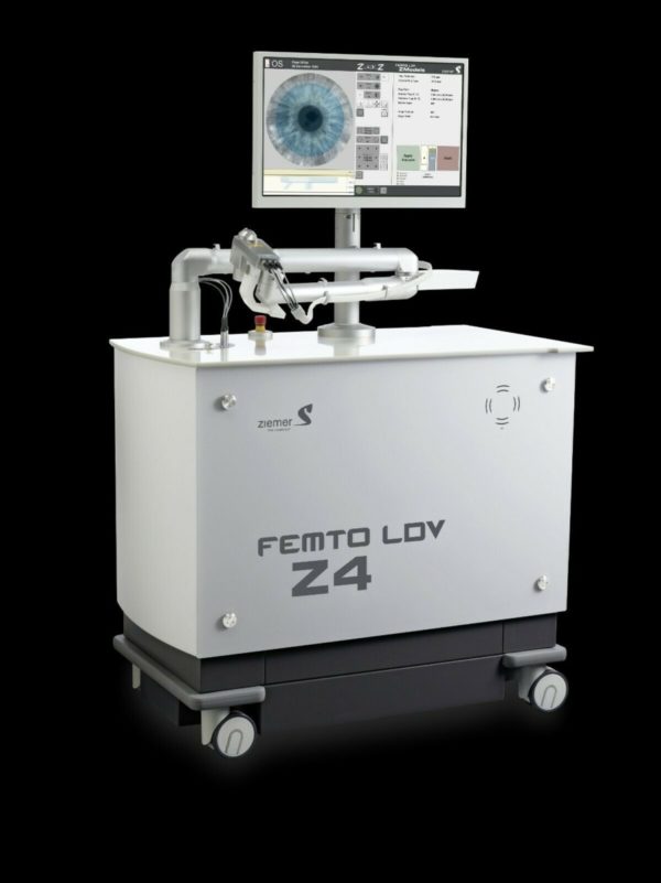 femtoldv4 600x801 Ziemer LDV Z4 Femtosecond Lasik Laser System   Manufacturer Certified