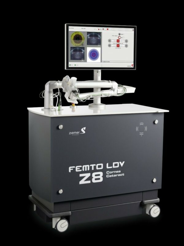 ziemerldv 600x801 Ziemer LDV Z8 Femtosecond Cataract & Lasik Laser System   Manufacturer Certified