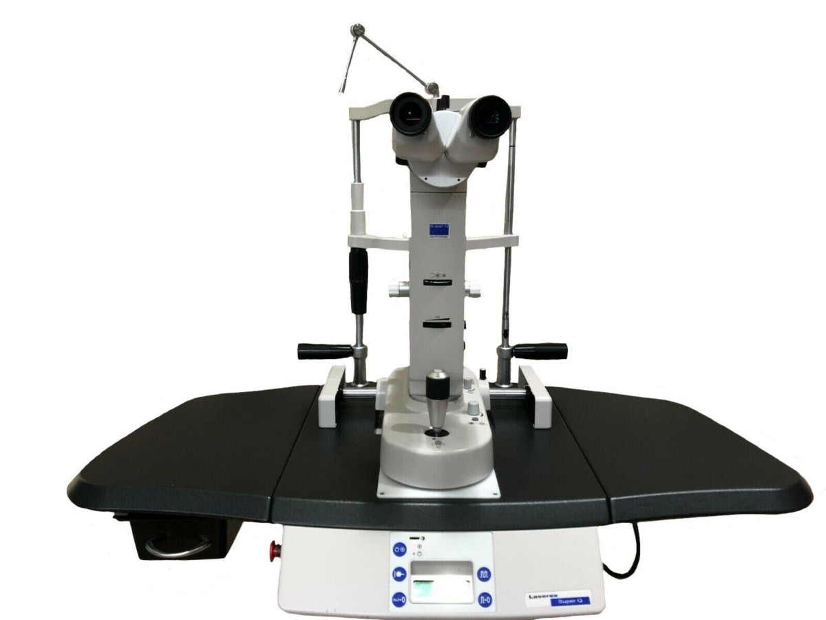 Image from iOS Ellex Integre Pro 670nm 561nm Red Yellow Integrated Ophthalmic Combo Laser