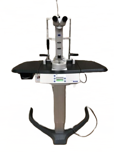 Ellex Super Q Yag Laser System w Factory Power Table LQP3106