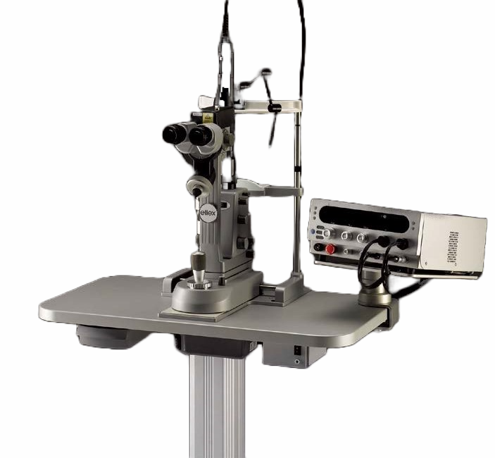 My project 2 Iridex IQ 532 Ophthalmic Green Argon Laser with MicroPulse & Haag Style Adapter