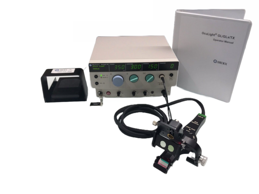 Iridex Oculight Gl Green Argon Laser Laser Locators